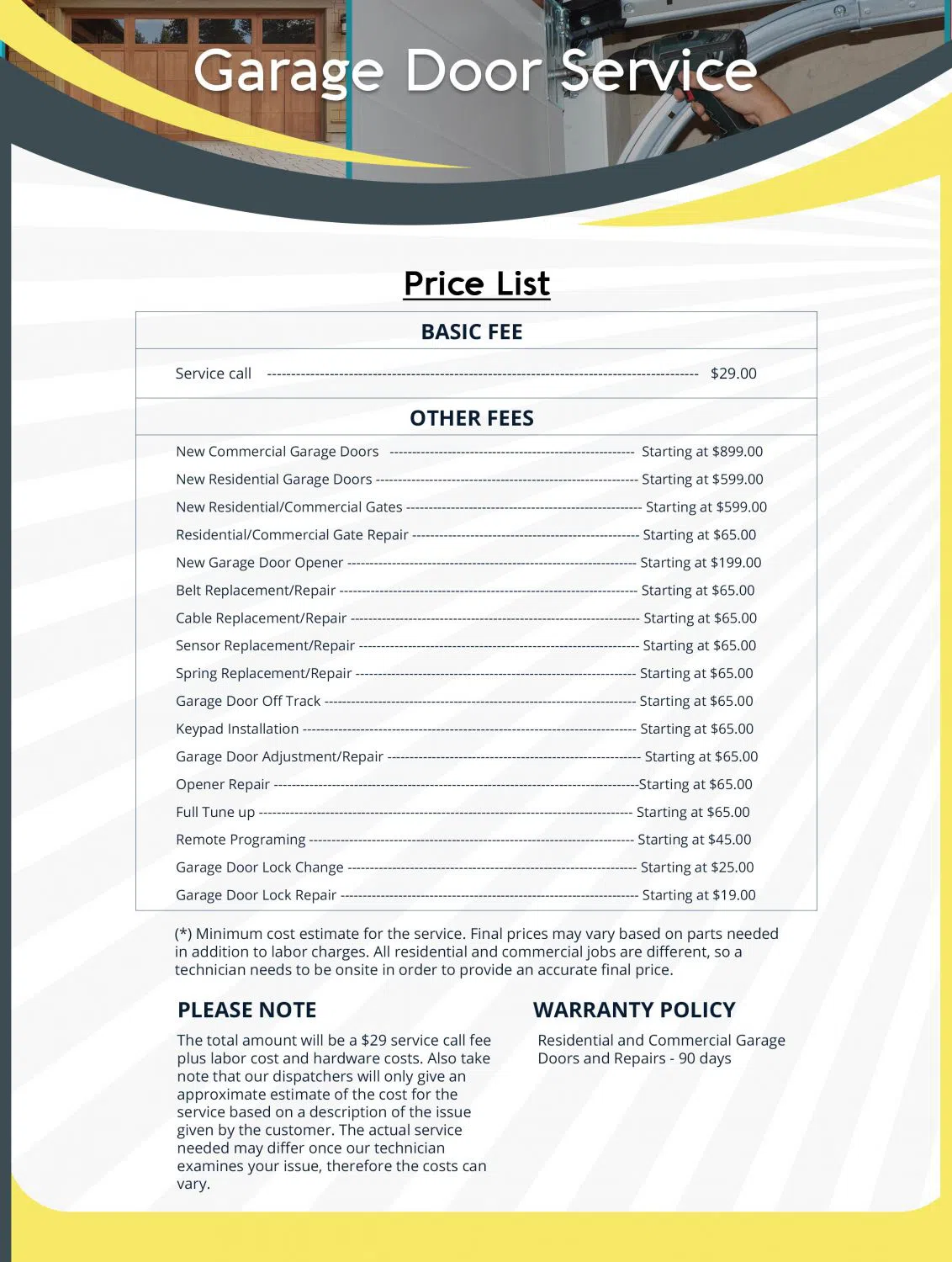 All County Garage Door Service River Forest, IL 708-843-9150